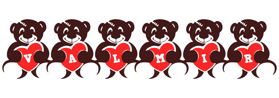 Valmir bear logo