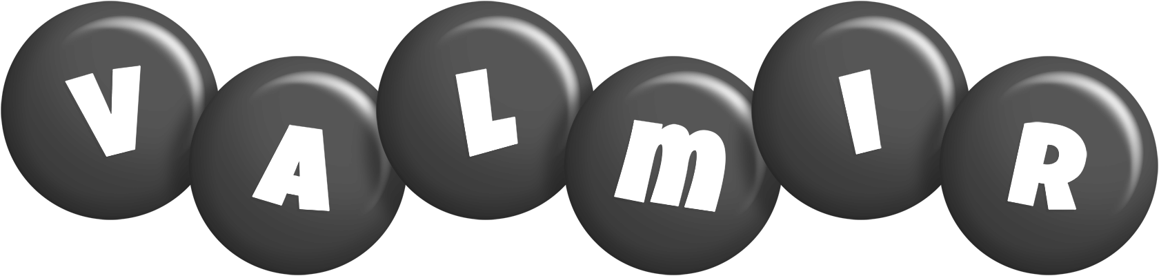 Valmir candy-black logo