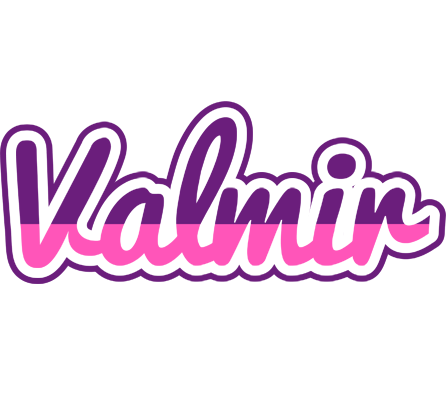 Valmir cheerful logo