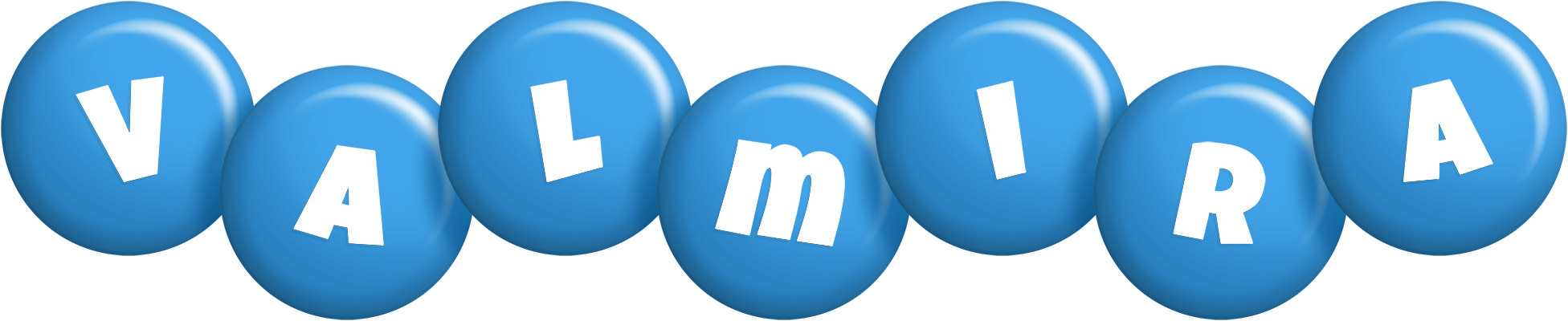 Valmira candy-blue logo