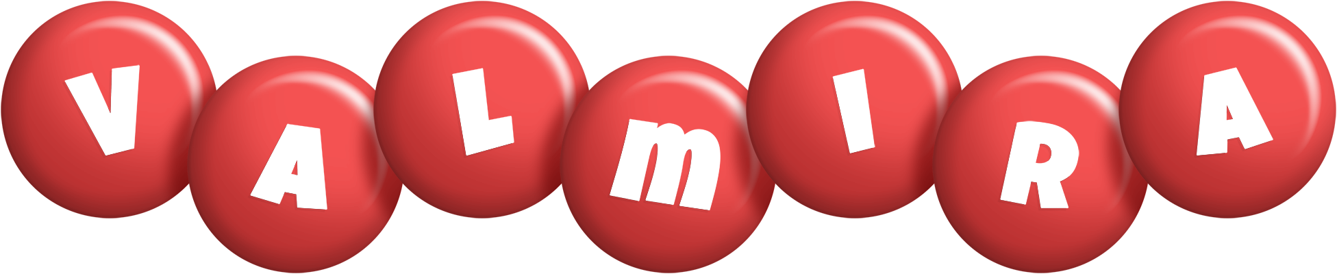 Valmira candy-red logo