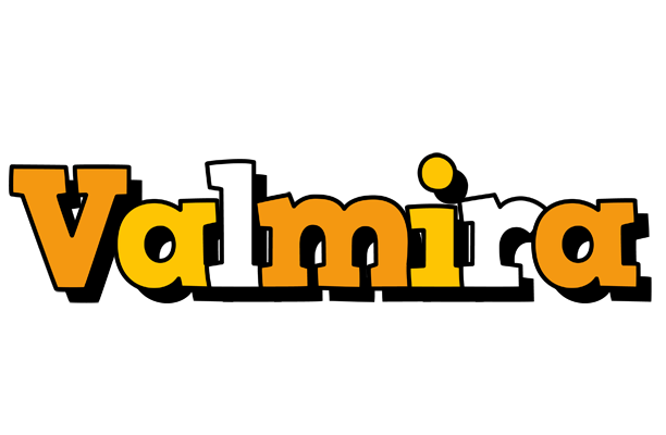 Valmira cartoon logo