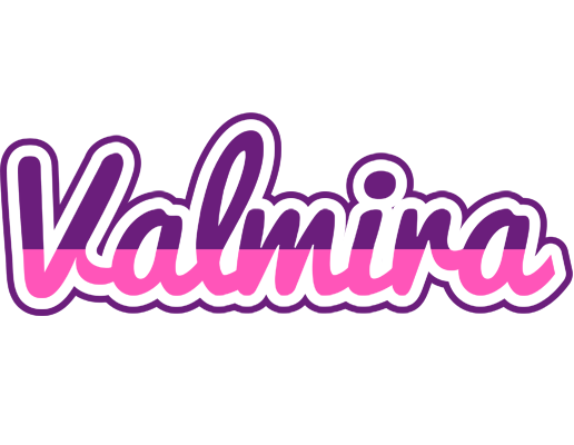 Valmira cheerful logo