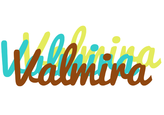 Valmira cupcake logo