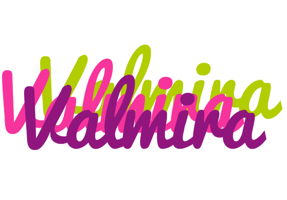 Valmira flowers logo