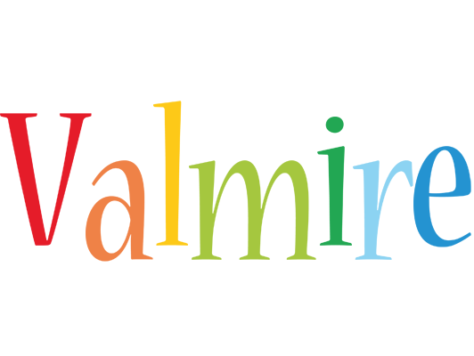 Valmire birthday logo