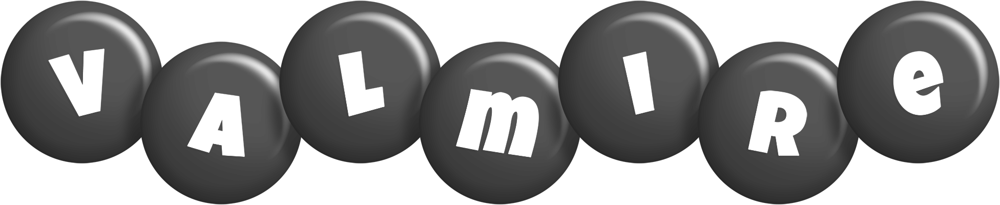 Valmire candy-black logo