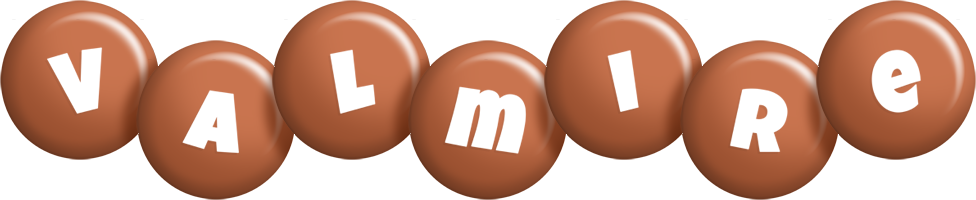 Valmire candy-brown logo