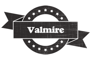 Valmire grunge logo