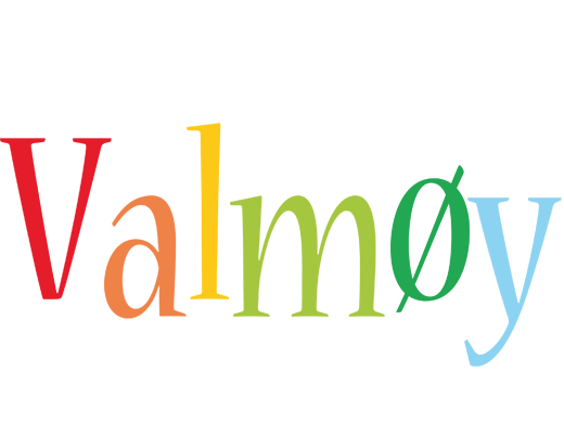 Valmøy birthday logo