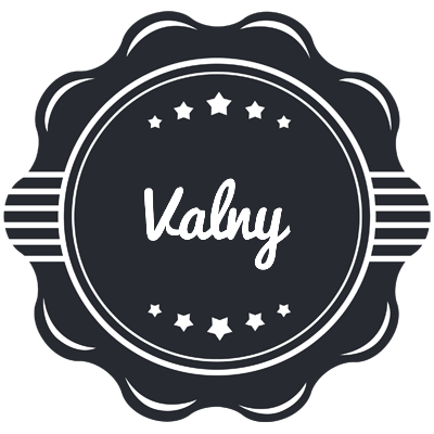 Valny badge logo