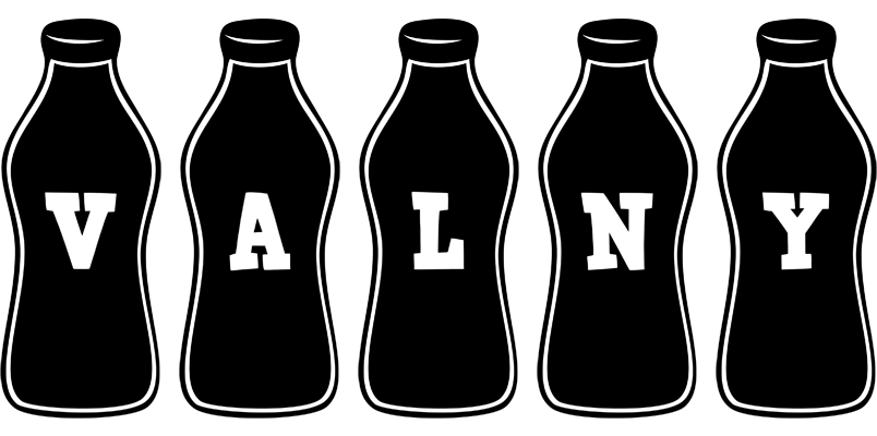 Valny bottle logo