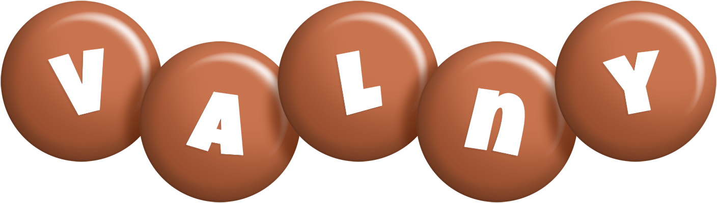 Valny candy-brown logo