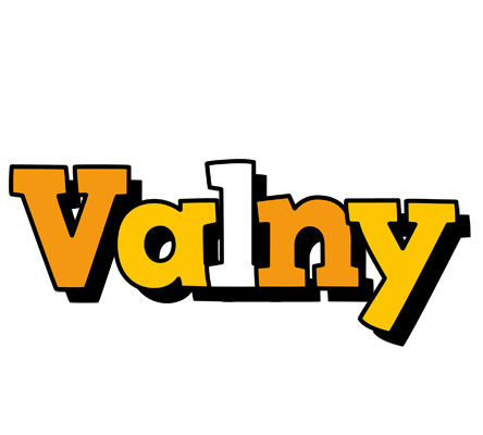 Valny cartoon logo