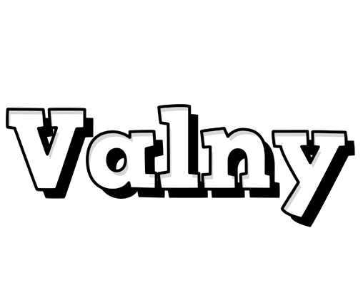 Valny snowing logo
