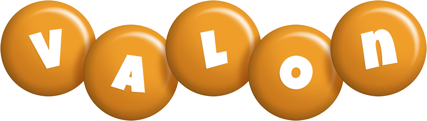 Valon candy-orange logo