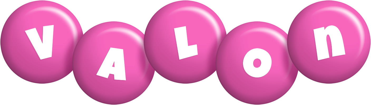 Valon candy-pink logo