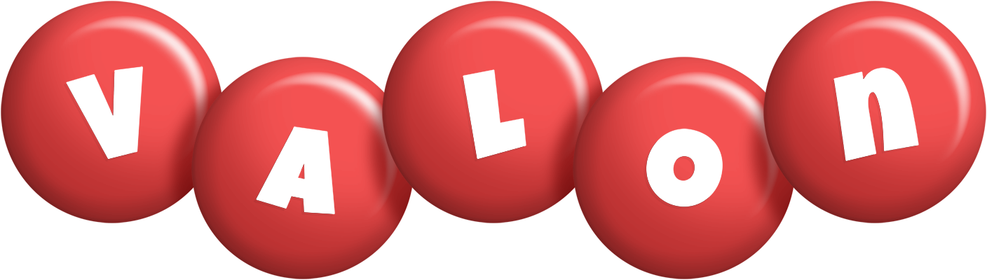 Valon candy-red logo