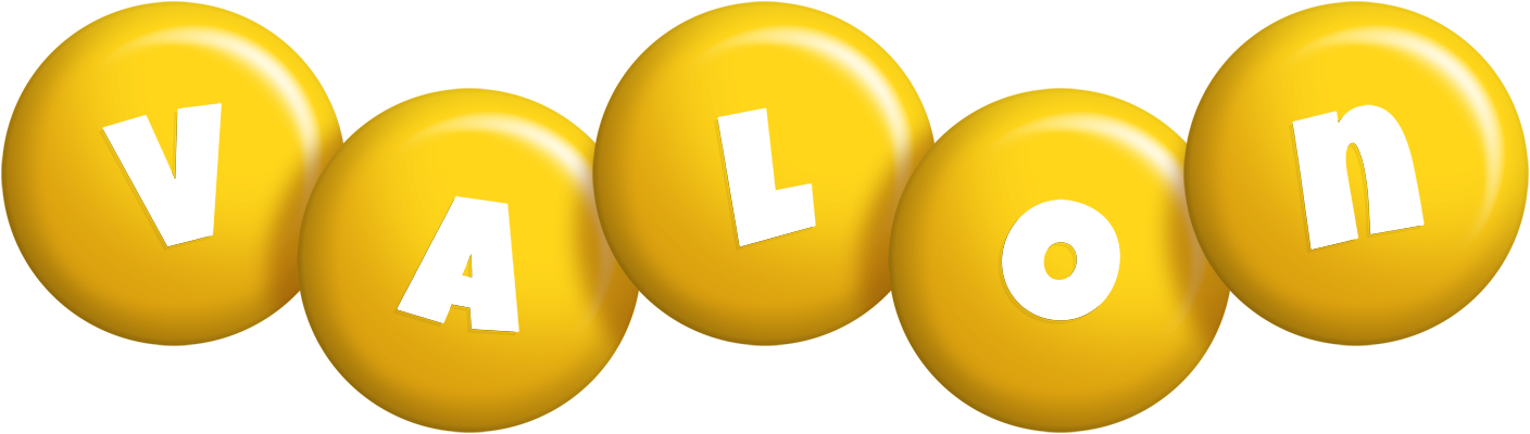 Valon candy-yellow logo