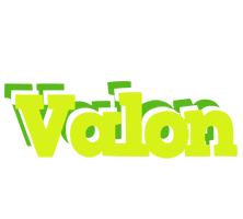 Valon citrus logo