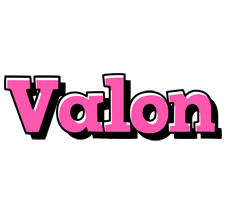 Valon girlish logo