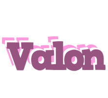 Valon relaxing logo