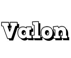 Valon snowing logo