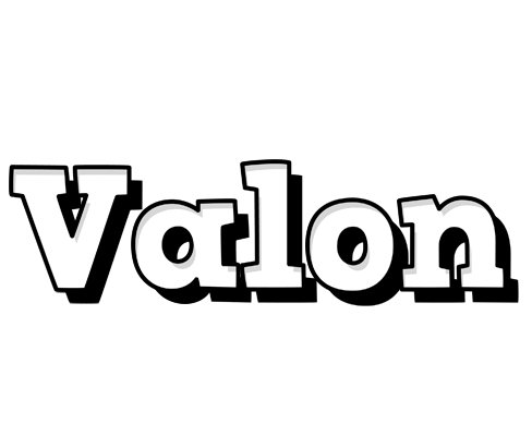 Valon snowing logo