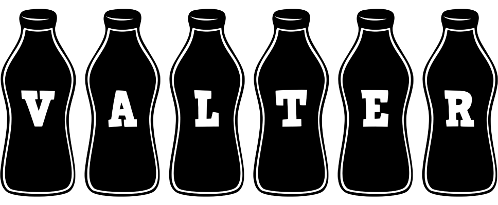 Valter bottle logo