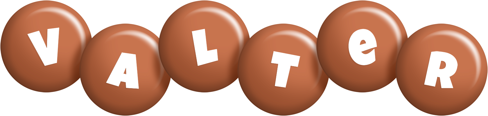 Valter candy-brown logo