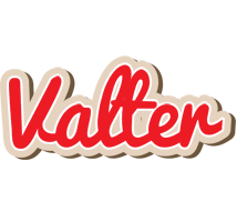 Valter chocolate logo