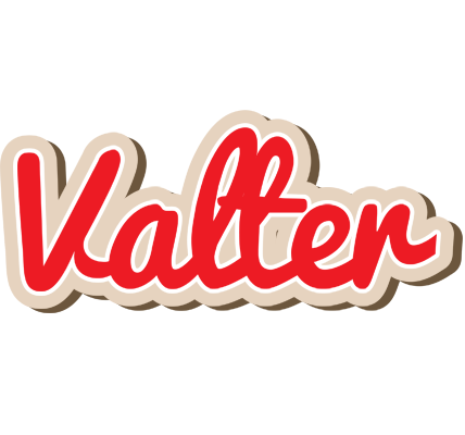 Valter chocolate logo