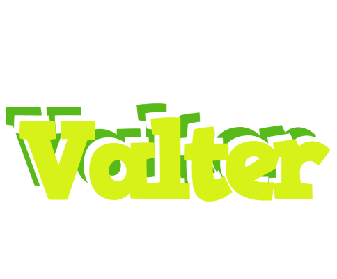 Valter citrus logo