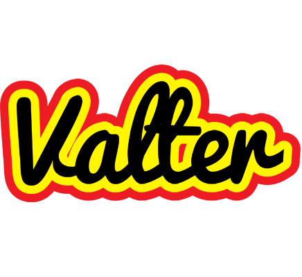 Valter flaming logo