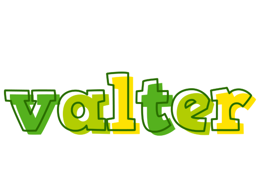 Valter juice logo