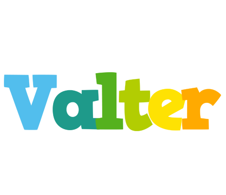 Valter rainbows logo