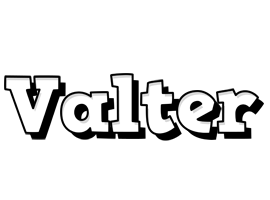 Valter snowing logo