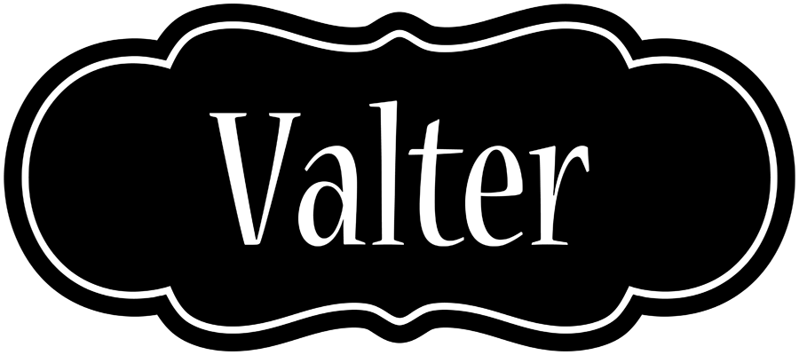 Valter welcome logo