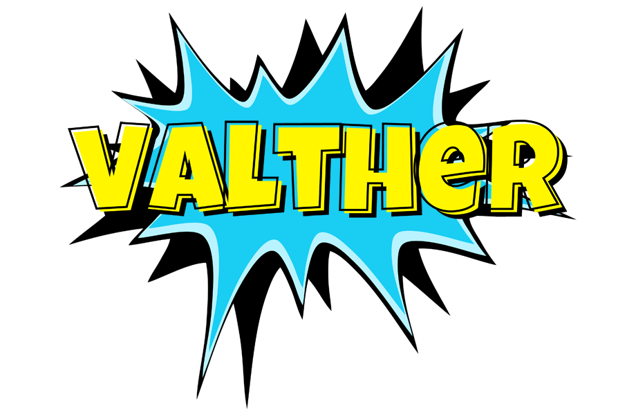 Valther amazing logo
