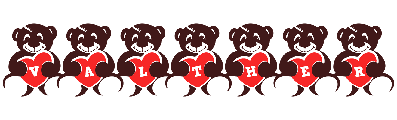 Valther bear logo