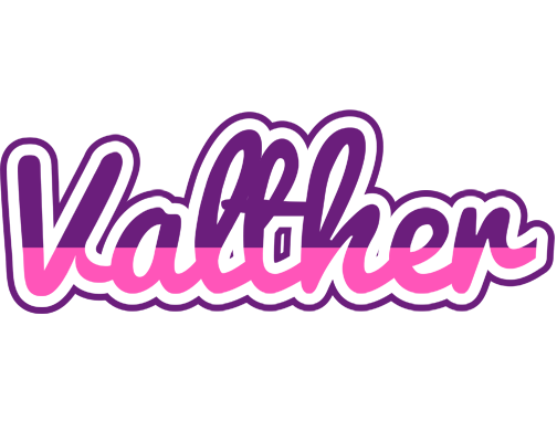 Valther cheerful logo
