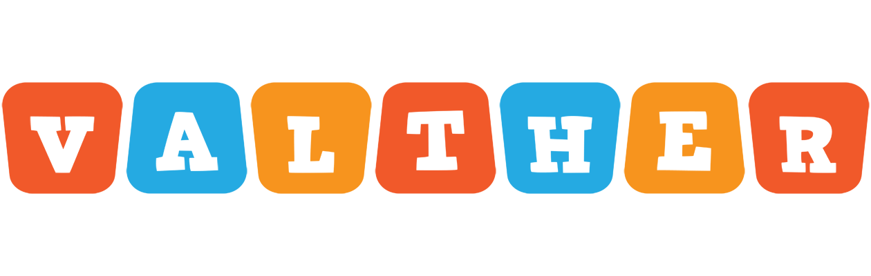 Valther comics logo
