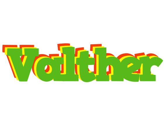 Valther crocodile logo