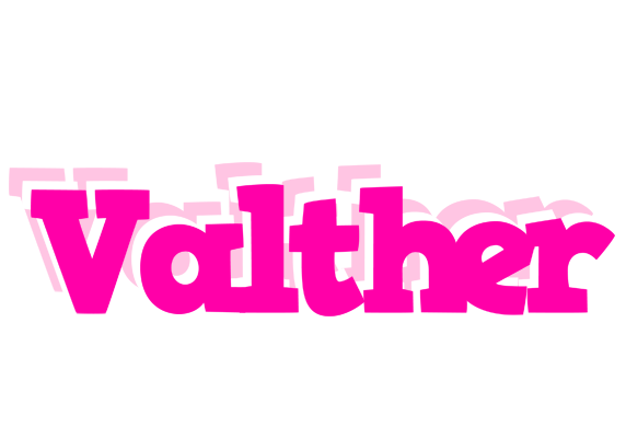 Valther dancing logo