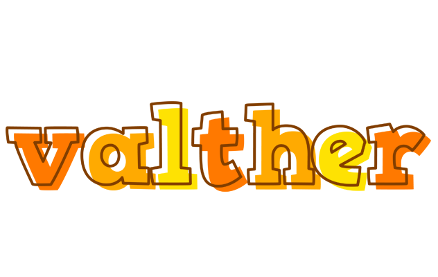 Valther desert logo