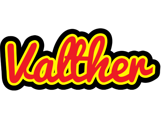 Valther fireman logo