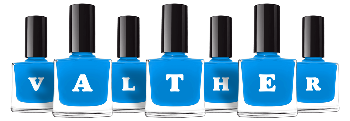 Valther glossy logo