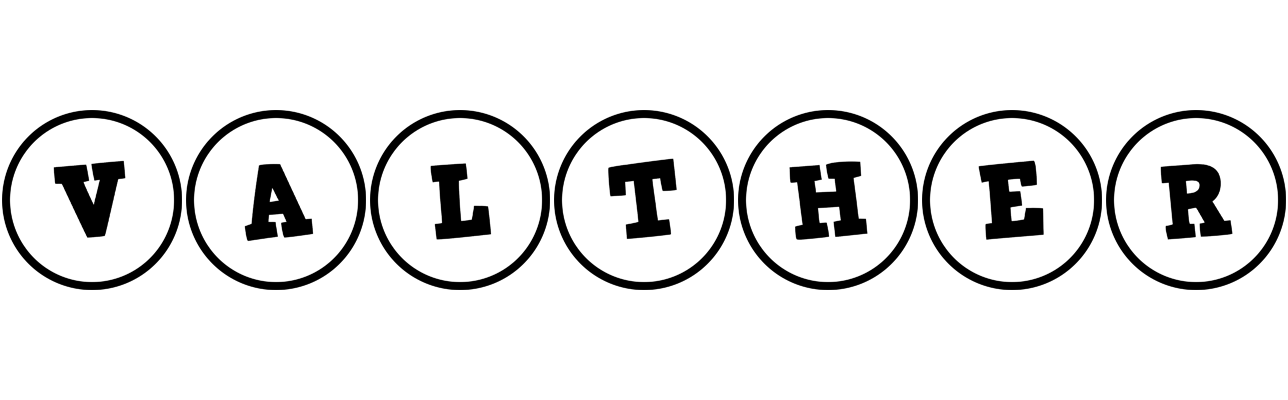 Valther handy logo
