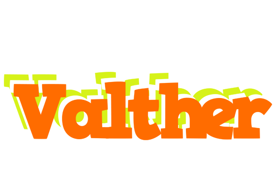 Valther healthy logo