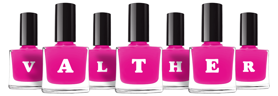 Valther nails logo